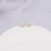 Wholesale Sector Stud Earrings For Women With 925 Sterling Silver Posts, Copper Base, 14K Real Gold Plated And Zircon Inlay