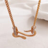 oly-7bfd6c41ef43b65fbb7960aa0c70b281 Wholesale Full Diamond Ring Spirit Snake Necklace Women's Ins Fashion Exaggerated Snake Necklace Distinctive Niche Animal Necklace