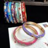 Wholesale Factory direct explosions cloisonne vintage jewelry bracelet alloy national style cartoon plating open bracelet