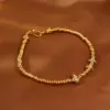 Wholesale Original Design Fashion Bracelet Niche Design High-End Feeling Hand Jewelry Copper Material Business Occasion Star And Zirconia