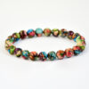 Wholesale Bohemian Beaded Color Emperor Stone Bracelet Card BFF Sea Marinade Bracelet for Men and Women
