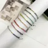Wholesale Fashion Round Beaded Natural Stone Knitting Bracelets
