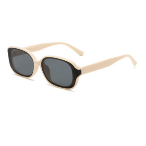 Cat's eye / Off-white black gray film
