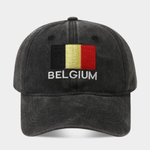 Belgian flag black / Adjustable