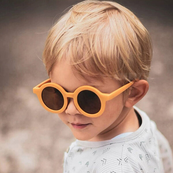 oly-7cc387a7047e67b2ff89313619fb6bb1 Wholesale sunglasses children's round frame cartoon sunglasses Boys and Girls cute glasses ins trendy sunglasses