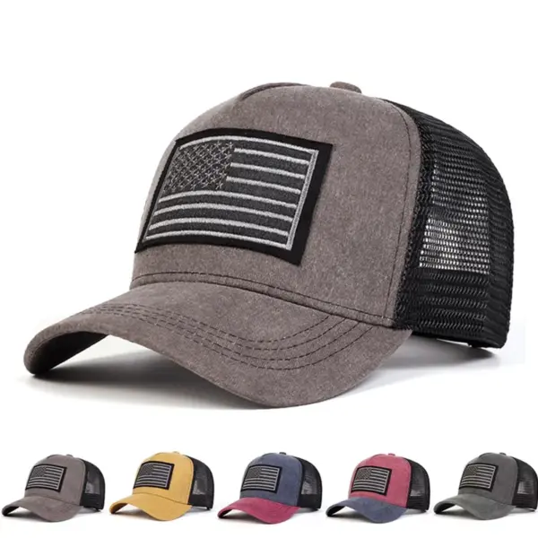 oly-7cc5707a7c2db3c22008593878096c9e Wholesale American Flag Women's Casual Outdoor Baseball Cap With Curved Brim, Polyester Material Featuring Embroidery