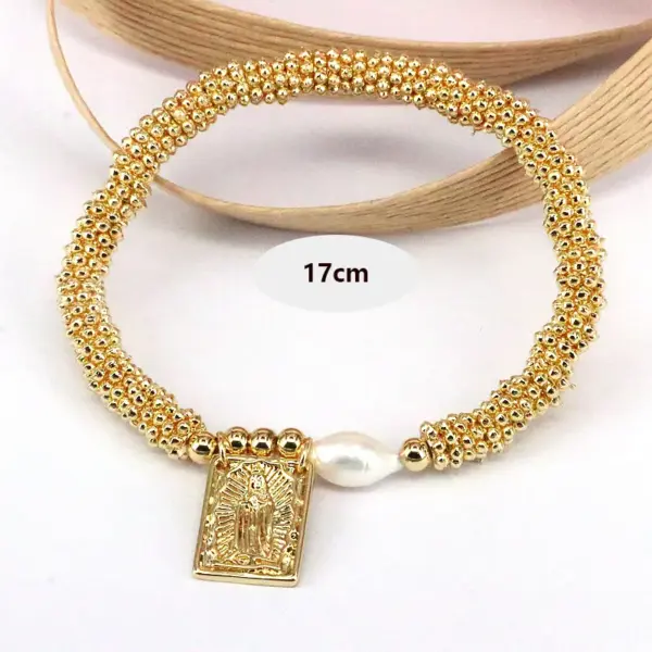 oly-7d2351cca0d39d552f47dbe01acfb792 Wholesale Elegant Vintage Style Luxurious Cross Star Heart Shape Copper 18k Gold Plated Zircon Bracelets In Bulk