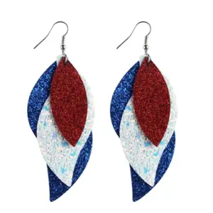 Irregular Flag Earrings【03】 / Source Factory【Same-day Shipping】