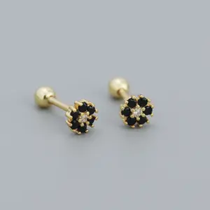 Yellow Gold (Blackstone) / 925 Silver