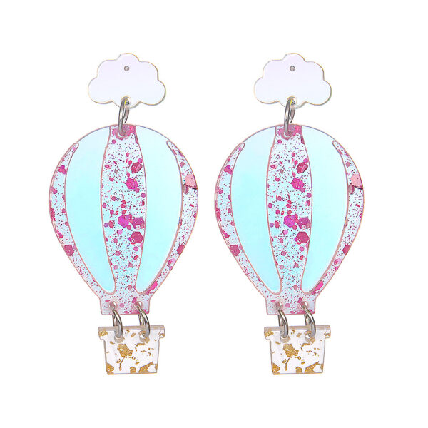 oly-7d2a00192724d175ca29f808be4ee2d5 Wholesale fashion earrings trend creative acrylic colorful air balloon Christmas earrings jewelry earrings