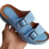 oly-7d4fcb7a77edc8277c3907fdd516b466 Wholesale large size women’s slippers thick low one-line belt buckle round toe casual shoes size 35-43