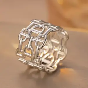 K186 Steel Color Ring Open