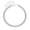 oly-7da55ba8289cdacd05bd5fc048989674 Wholesale promotion personality necklace fashion simple double-layer rhinestone necklace adjustable collar necklace