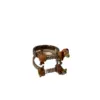 Wholesale Jewelry Cute Geometric Cartoon Copper Plating Rings