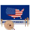 Wholesale Independence Day Themed Placemat And Napkin Set For Festive Dining