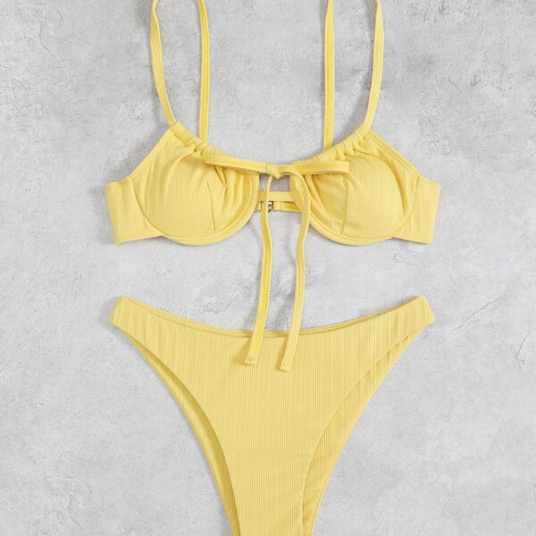oly-7e38e3d9fce30fd89123702d57026855 Wholesale bikini Swimsuit AliExpress bikini Solid Color Swimsuit Sexy Split Swimsuit