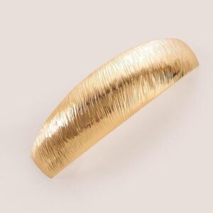 Textured Long Arc Gold