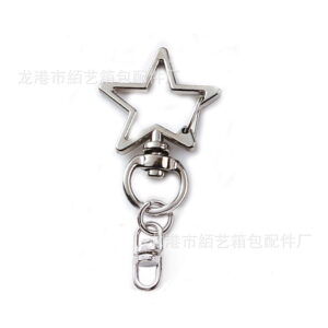 Pentagram silver + 8 characters / Delivery opening ring