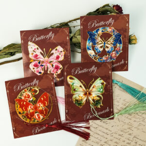 oly-7e50e0449f5a92ca368ba6295e00407b Wholesale Butterfly Series Metal Bookmarks Selling Hollow Various Butterfly Bookmarks Student Gifts Essential Cultural Creation