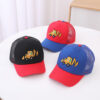 oly-7e61c35c3670cafcbb08f18dd4e45218 Wholesale Summer children's hat excavator net cap cap cartoon boy truck cap outdoor sunshade baseball cap