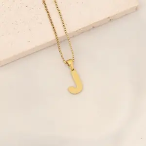 XL-1033-4【Box Chain】26 Letters / J
