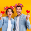 oly-7f074ff72c3f82af02ffad4689d57f98 Wholesale Valentine's Day Theme Party Headband Holiday Wedding Decoration Love Headwear Couple Activity Photo Headband