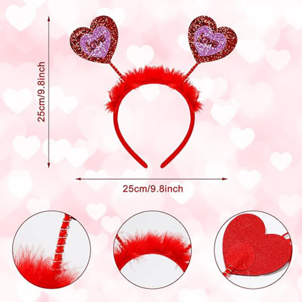 oly-7f12fe663ee02758fb7065faeb7207b6 Wholesale Headband Valentine's Day Headband Bachelorette Party Dress up Headband Hairband Wedding Prom Decoration Photo Props
