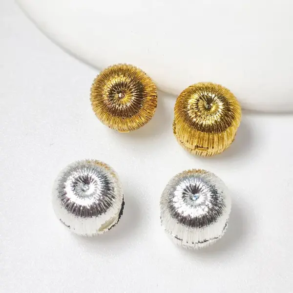 Wholesale Geometric Earrings For Women With Waterproof Non Tarnish Brass, Featuring Golden Plated Design And 925 Sterling Silver Ear Pins