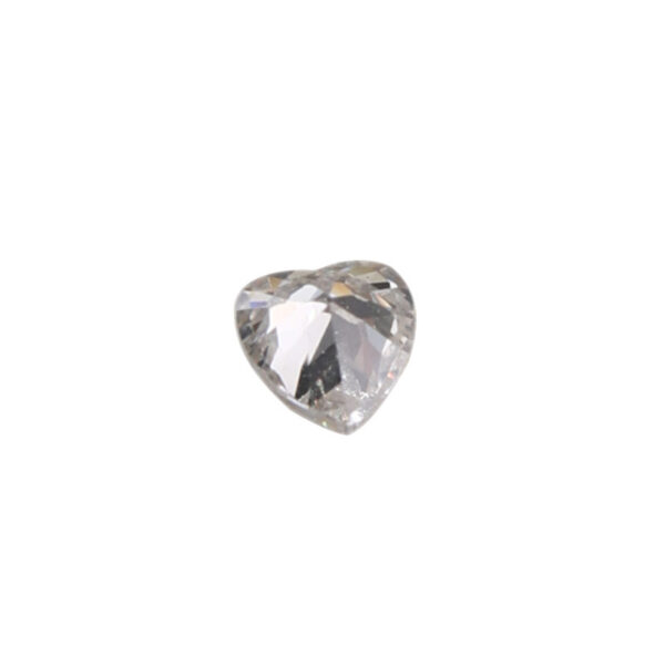 Wholesale Flat-bottomed zircon nail jewelry flash mini transparent white mixed shaped inverted side pile drill nail jewelry