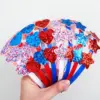 Wholesale Sequin Heart-Shaped Headband Plastic Star Headband Independence Day Party Women's Simple Four Seasons Universal