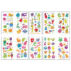 Wholesale quick hair children tattoo stickers cartoon little monster cute face arm funny personality tattoo stickers