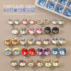 Wholesale K9 nail art pop flash pointed bottom drill magic color high product fat square drill bird nest cut crystal drill ice through nail art decorative drill
