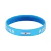 oly-7f6bad34c82832ee3dcc9f0d7b56473e Wholesale Multicolor Nordic Style Asymmetrical National Flag Wristband In Silica Gel With Nylon Chain Material For Couples
