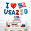Wholesale Independence Day Party Balloons Made Of Durable Aluminum Film For Festive Decorations