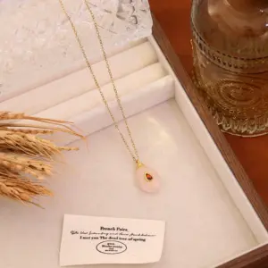 Gold / Average Size / 3# Pink Crystal