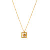 oly-7fb3fceb6fe3d2554f702b0a2b872efd Wholesale jewelry 18k gold stainless steel love shell palm tree geometric pendant necklace women