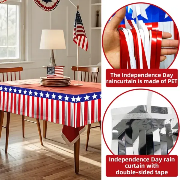 Wholesale Halloween Decoration Rain Curtain Banner American Style Home Garden Arrangement Tassel Garland