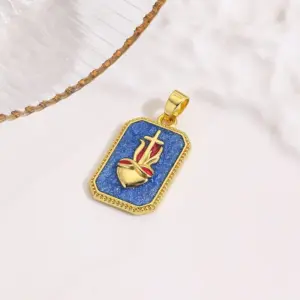 Deep Blue Cross / 1 Strand/Package