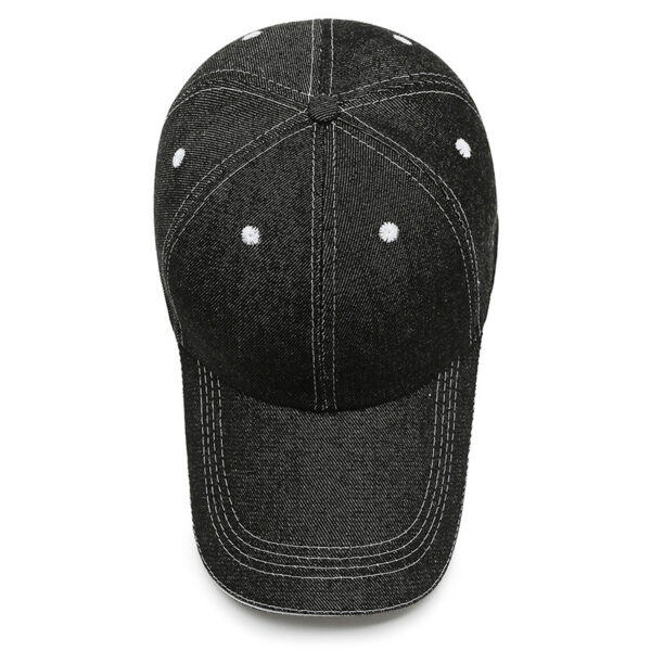 oly-7fd2713a206e176a510a35e78e486fe1 Wholesale in stock Denim baseball cap bare cap outdoor Denim monochrome dome big brim sunshade hat
