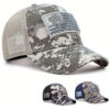 oly-7fd3833b02a36ff1fada95e57f88043d Wholesale Trendy Fishing Hats Summer Camouflage Hats for Men and Women Camouflage Baseball Caps Mesh Caps Sports Hats
