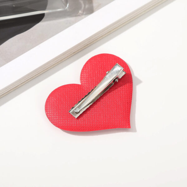 oly-7fee5ca42b531c2c8ec32ccfff00e3c2 Wholesale 1 Set Valentine's Day gift charming love plush hair clip cute female gripper shark hairpin headdress shredded hair side clip