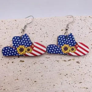 JE0883A / Wooden earrings