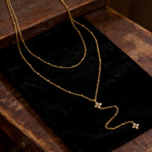 Four leaf clover necklace