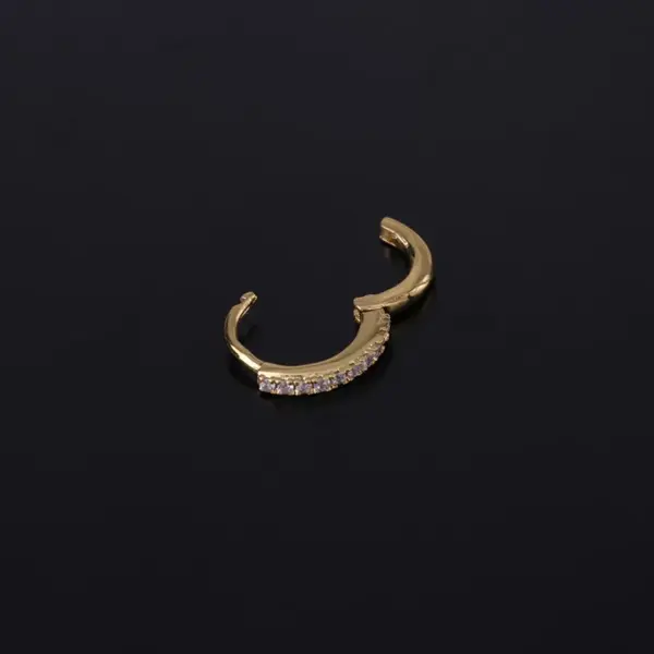 oly-7ff36b3d9c9d4fa6ab70b5c5c872165e Wholesale Ear Cartilage Rings & Studs Simple Style Geometric Copper Plating Artificial Gemstones