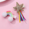 oly-8022ec8e70b7231e0e1314ff0e149bc5 Wholesale Kidsren's Rainbow Five-pointed Star Hairpin, Fashionable and Versatile, Simple and Sweet Baby's Popular Hair Accessory