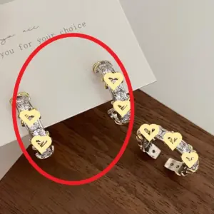 A-140 Two-color Earrings