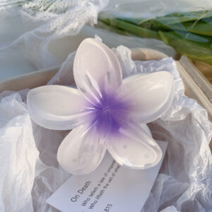 12#Purple plumeria