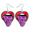 Wholesale explosions carnival earrings children mask party girl earrings acrylic jewelry