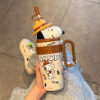 oly-805b3004bbd56f492ec1c5f5abfeeb9d Wholesale Snoopy Doll Thermos Creative Ice Cup Portable Handle Outdoor Sports Water Cup Male and Female Student Cup