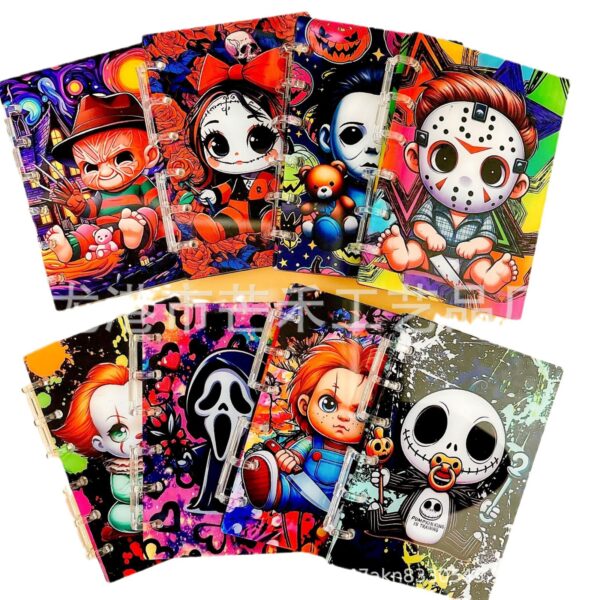 oly-80875260e739981a4098544446f37eb6 Wholesale Horror Baby Series TK Explosions Acrylic Notebook Handbook Exquisite Loose-leaf Book A7A5 Replacement